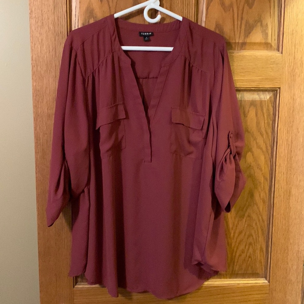 Torrid Harper blouse